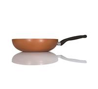 Moneta Zecchino, Wok, Aluminio antiadherente, Cobre, 28 cm