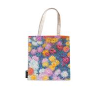 Monet's Chrysanthemums Canvas Bag