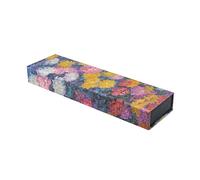 Paperblanks Estuche para lápices Monet’s Chrysanthemums con cierre envolvente
