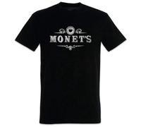 Monet's I 13 Zeichen Symbol Reasons Cafe Schild Why Hannah Diner Unisex 100% Cotton Short-Sleeve T-Shirts Black XXXL