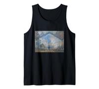 Monet's La Gare Saint-Lazare Camiseta sin Mangas