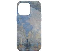 Monet's La Gare Saint-Lazare Carcasa para iPhone 14 Pro MAX