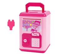 Money Bank, Coin Saver, Electronic Toy, 5.12x5.12x7.48 Inches, Funny Musical Design, Interactive Learning Tool, for Kids 5-10 Students Birthday Christmas Easter Home Travel Camping Use