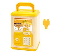 Money Bank for Kids, Electronic Musical Coin Box, Creative Savings Toy with Fun Features, Students, ATM Style Organizer, Boys, Girls, Christmas, Birthday, 5.12x5.12x7.48 Inches