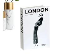 Money Book Safe - Money Hiding Fake Safe | Portable Faux Secret Cash Box | Security Saving Box For Jewelry Valuables Home Office Apartment Shelf Travel Dorm Indoor Outdoor Use