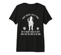 Money Can Buy A Lot of Things Funny Dalmatian Dog Lovers Camiseta Premium