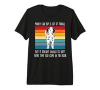 Money Can Buy A Lot of Things Funny Dalmatian Dog Lovers Camiseta Premium