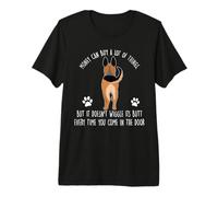 Money Can Buy A Lot of Things Funny German Shepherd Dog Camiseta Premium