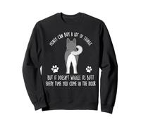 Money Can Buy A Lot of Things Funny Husky Dog Lovers Sudadera
