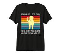 Money Can Buy A Lot of Things Funny Labrador Retriever Dog Camiseta Premium