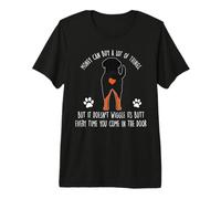 Money Can Buy A Lot of Things Funny Rottweiler Dog Lovers Camiseta Premium