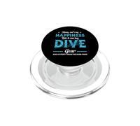 Money Can't Buy Happiness But It Can Buy Dive Scuba Diving PopSockets PopGrip para MagSafe