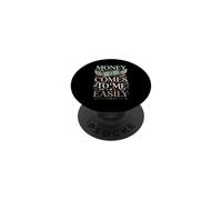 Money Comes To Me Easily Manifestación de Riqueza PopSockets PopGrip Adhesivo