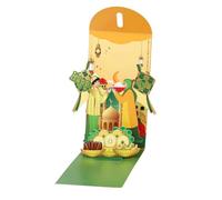 Money Envelopes - Lunar New Year Red Envelopes for Spring Festival Birthday Wedding | Premium Paper with Intricate Cutout Design, Cash Pocket, Decorative Gift Holder for Celebration Giving