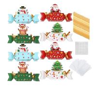 Money Gift Box - 9,76 x 2,17 x 5,91 pulgadas Christmas Money Pull Box, Christmas Pull Surprise Gift, Cash Roll With 40 Transparent Bags | For Christms Tree Party Holiday Adults Kids Accessories