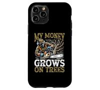Money Grows On Trees - Funny Arborist For Men Tree Trimmer Carcasa para iPhone 11 Pro