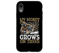 Money Grows On Trees - Funny Arborist For Men Tree Trimmer Carcasa para iPhone XR