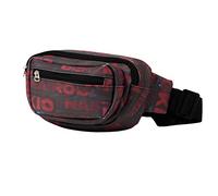 Karactermania Riñonera Money Heist La Casa de Papel Cities Glaze Rojo 22 x 13 cm