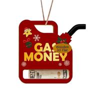 Money Holiday Money Wallets - Festive Cash Holders, Christmas Moneyy Holders for Cash - 2D Holiday Party Wooden Storage Clips, Money Christmas Cards for Men Wrapping Paper Birthday Holidayy Coin