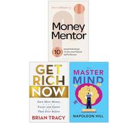 Money Mentor, Get Rich Now & The Master Mind 3 Books Collection Set