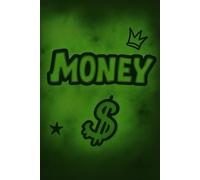 MONEY Notebook: Urban Graffiti Style Lined Journal | Street Art Dollar Theme | 6x9 Inch | 100 Pages