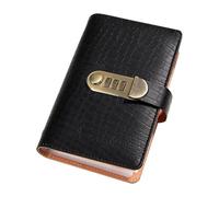 Money Organizer Binder - Saving Challenge Book, Cash Envelope System Binder, Money Saving Book With Password Lock, Financial Planner Cash Binderr, 100 Pages Vintage Budget Planner Wallet