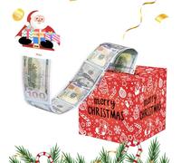 Money Pull Bags, Christmas Money Box, Holiday Money Pullout Decors, Cash Pull Bags, Money Box Festive, Christmas Money Bag Holder, Cash Holder With Pull Card, Cash Box Holiday Decoration