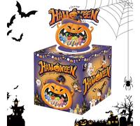 Money Pull Box, Cash Gift Box, Portable Creative Halloween Pumpkin Themed Fun Reusable Holiday Prop, Party Decoration for Men, Women, Home, Festival, Surprise and Gag