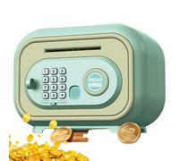 Money Safe for Kids, Electronic Cash Coin Container, 5.71x7.68x5.12 Inches