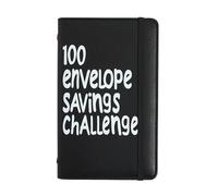 Money Saving 100 Envelope Challenge - Savings Tracker Book, Cash Budget Organizer, Financial Management Tool | Income Monitoring Aid, Low Buy Planning System, Urgency Fund Organizer, Family Finance