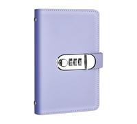 Money Saving Book With Leather Cover - Lockable Savings Challenge Binder | A6 Budget Planner With 100 Envelopes | Perfect For Tracking Expenses At Home Office School Or Travel For Adults Kids Students