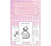 Money Saving Challenge: Fun & Easy Way to save | Saving Book for Low income | Save from $100 to $15,000 | 105 Pages