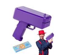 Money Spray Machine - Haz llover juguete, cañón de efectivo portátil | Dispositivo de blasters de dinero realista, pistola de bateo de factura a batería, para fiestas eventos de ev