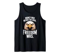 Money Was Never The Goal Freedom Was Emprendedor Mentalidad Camiseta sin Mangas