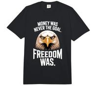 Money Was Never The Goal Freedom Was Emprendedor Mentalidad Comfort Colors Adult Heavyweight T-Shirt