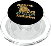Moneymachine Goes Brrrrrrrr - Bitcoin PopSockets PopGrip para MagSafe