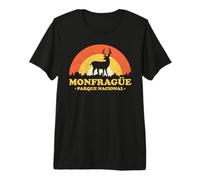 Monfragüe Parque Nacional España - Paraíso Natural Retro Camiseta Premium