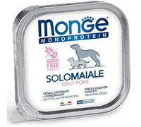 Monge Alimento alimenticio húmedo para perros monoproteico 100% cerdo, Pienso 150 x 24 g