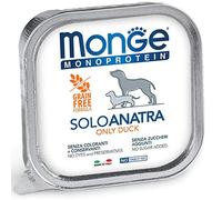 Monge Alimento alimento húmedo para perros monoproteico, 100% pato, 150 x 24 g