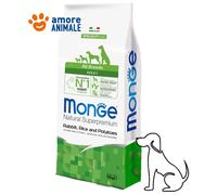 Monge Adult Conejo, arroz y Patatas 12 kg All Breeds