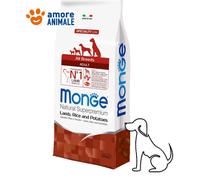 MONGE Cordero Arroz Y Patatas Para Todas Las Razas 12 Kg
