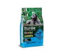Monge BWILD Adult ANCHOVIES - Comida para Perros para Todas Las Razas (alimento seco para Perros con anchoas, Patatas y Guisantes, Pocos Cereales, Muy Rico en Fibra y vitaminas, 2,5 kg)