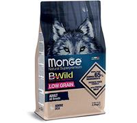 Monge BWILD Adult Goose, Comida para Perros para Todas Las Razas (alimento seco para Perros con Carne de Ganso, Comida Seca para Perros con Poco Cereal, Muy Rica en Fibra y vitaminas, Contenido: 2,5