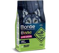 Monge BWILD Adult Wild - Comida para Perros para Todas Las Razas (alimento seco para Perros con Carne de jabalí, Muy Rica en Fibra y vitaminas, 12 kg)