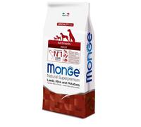 MONGE Cordero Arroz Y Patatas Para Todas Las Razas 12 Kg