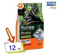Monge Dog Bwild Sin Cereales Cachorro Multiraza Pato y Patatas 2,5/12 Kg