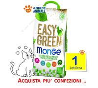 2 PAQUETES - Monge EASY GREEN Arena Vegetal Para Gatos 10 LT - 100% ECOLÓGICA