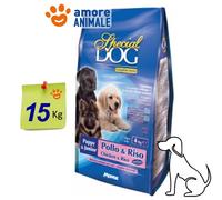 Monge Especial Perro Puppy & Junior Pollo Y Arroz Kg.15 - Croquetas para