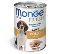 Monge Fresh Perro Adulto Pollo en paté - Cantidad: 400 g