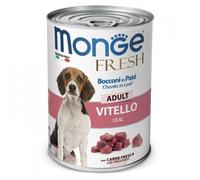 Monge Fresh Perro Adulto Ternera en paté - Cantidad: 12 x 400 g
